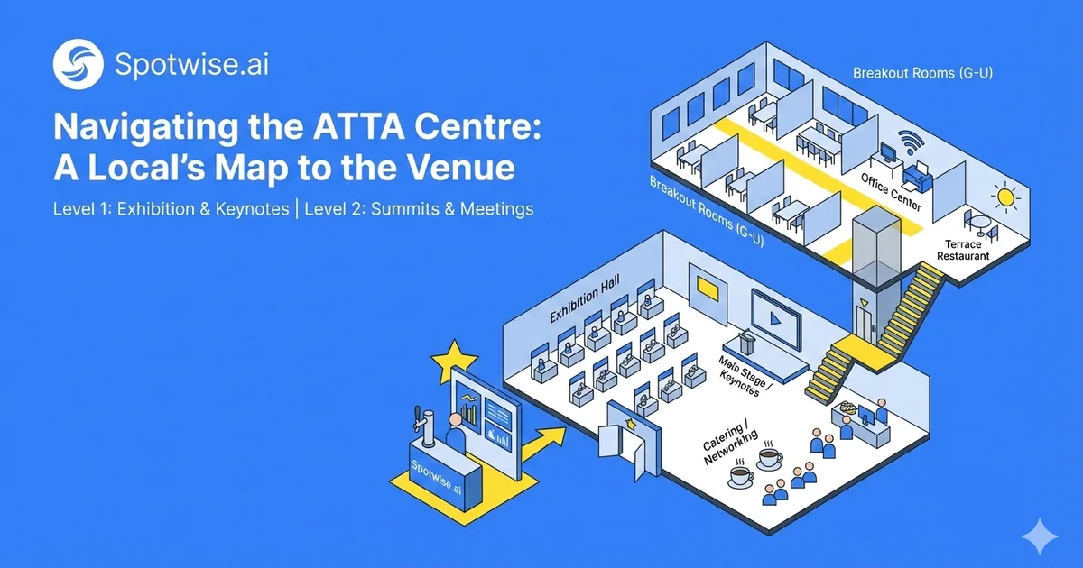ATTA Centre Riga Map & Floor Plan | RDE 2026 | Spotwise